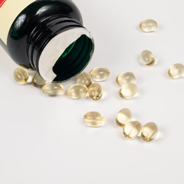Cod Liver Oil Soft Capsules Supplement Fat-Soluble Vitamins, Support Bone Health And Enhance Immunity