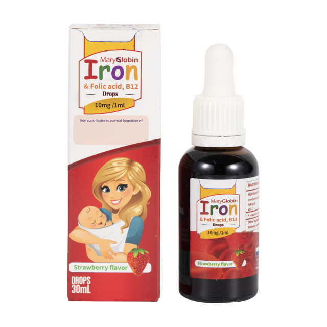 Iron & Folic acid, Vitamin B12 Drop and Syrup