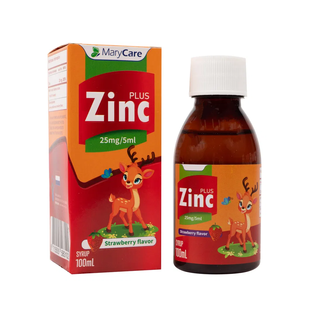 Vitamin Zinc Syrup - Sweet Flavor in Elegant Pet Bottle