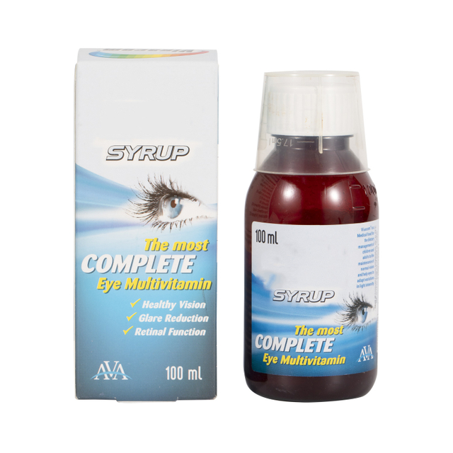 Private Label The Most Complete Eye Mluitivitemin Healthy Vision Glare Reduction Retinal Function