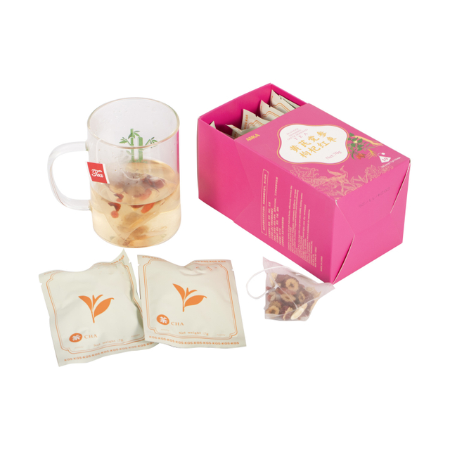 Huangqi Dangshen Gouqi Hongzao Tea Bags - Filter Paper or Nylon