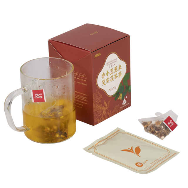 Authentic Raw Materials in Chixiaodo Yimi Qianshi Fuling Tea Blends
